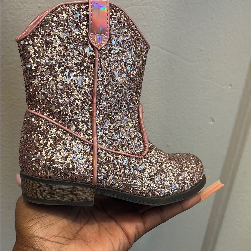 Kelly & Katie Glitter Sole Boots